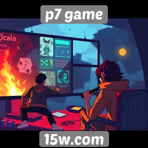 Experiência do usuário no site p7 game
